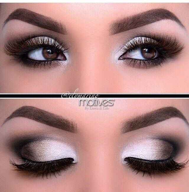 make eyes