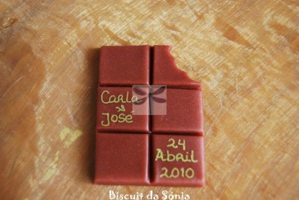 Lembranças tema "chocolate" - 6
