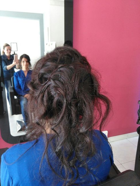Prova de penteado: check! - 2