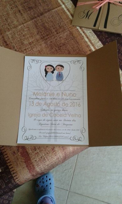 Convites... - 2