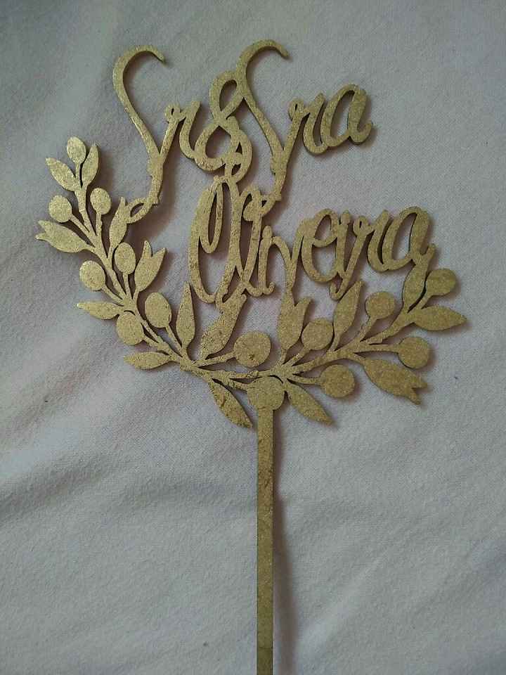 Topos de bolo personalizados - 1