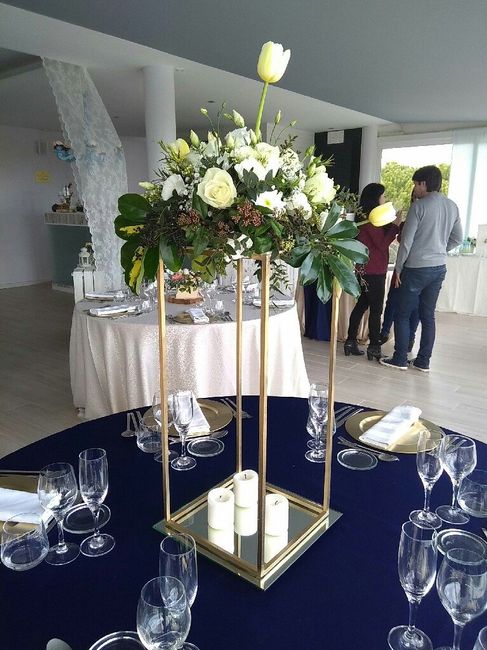 Escreve o tema dos teus centros de mesa! 1