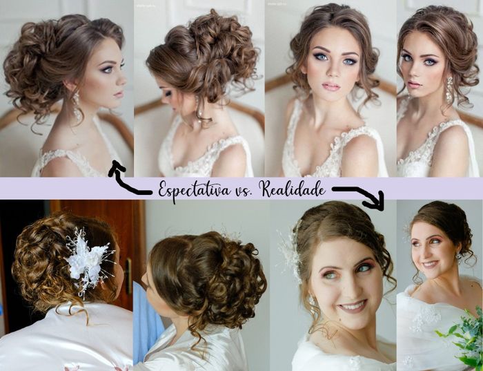 penteado - espectativa vs. realidade