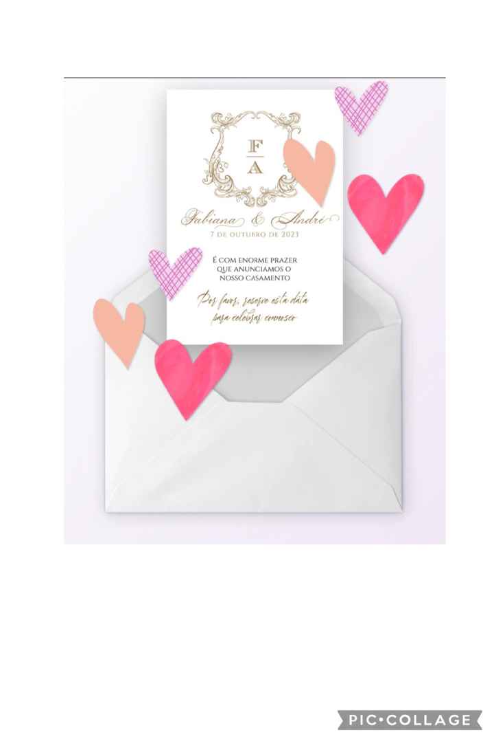 Aquele em que terminamos os Save the Date - 1