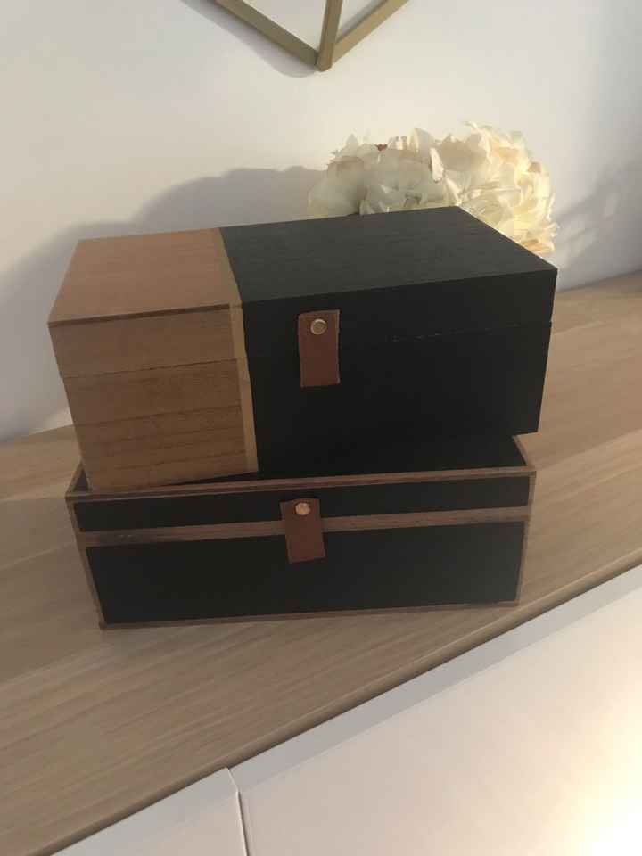Pequenos checks: caixas para kit wc - 1