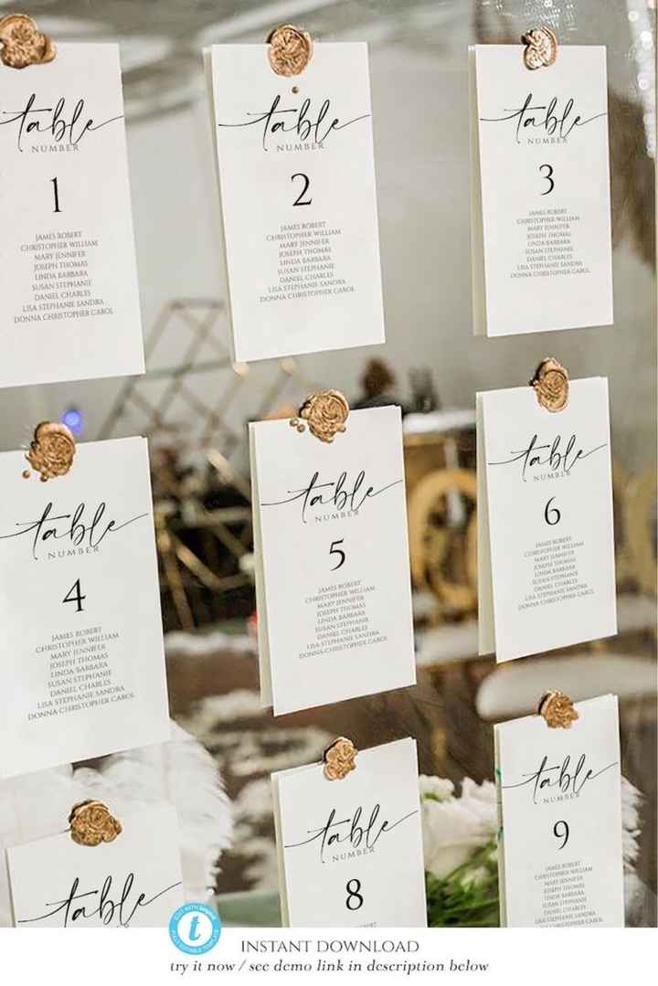Um adjetivo para... este seating plan! 😍 - 1