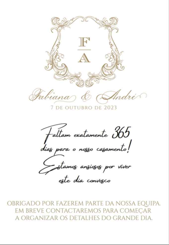 Aquele em que enviamos o lembrete aos fornecedores - 1