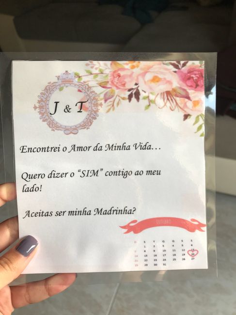 5 ideias de Textos para Convites aos Padrinhos - 1