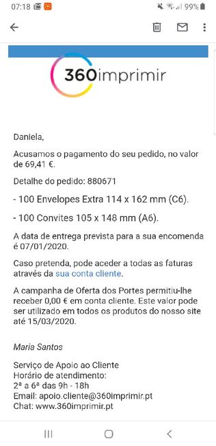 Convites de Casamento - Ajuda para a impressão ou papel 1