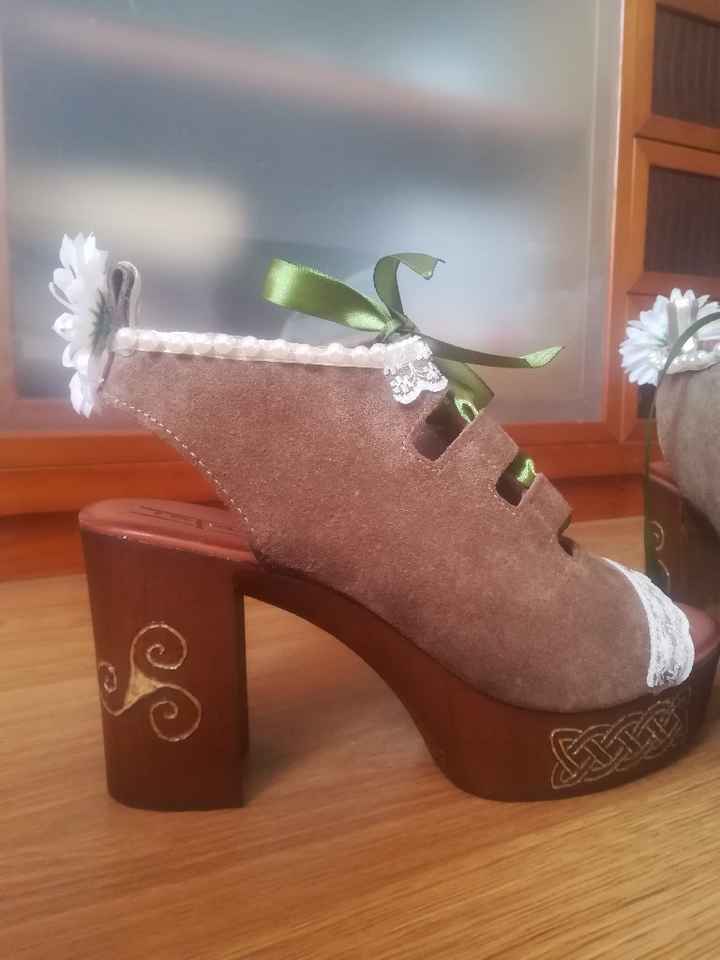 Os sapatos... Agora acho que finalmente terminados 😅😅😅 - 4