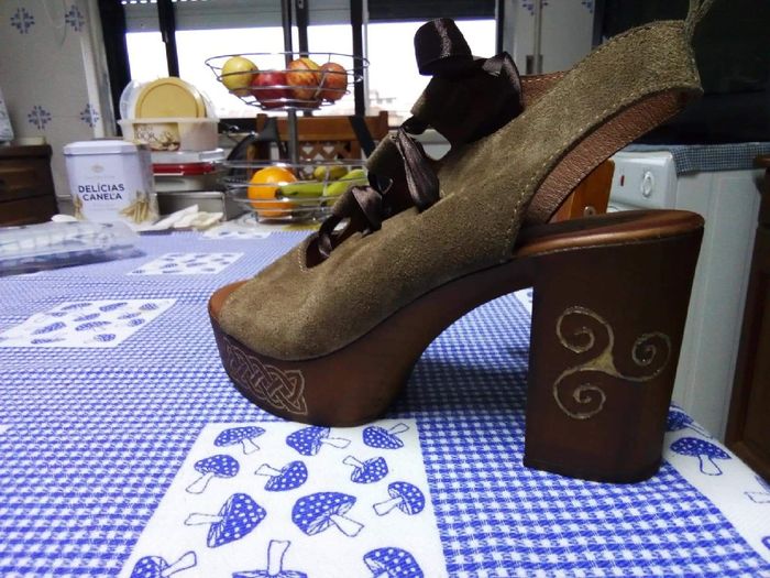 Os sapatos... Agora acho que finalmente terminados 😅😅😅 - 2