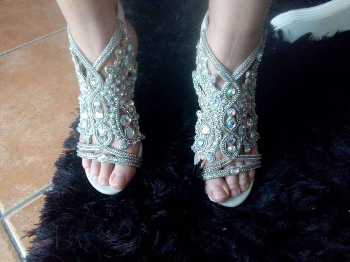 Que cor de sapatos de noiva usar ? - 1