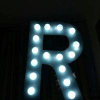 Letras luminosas - 2