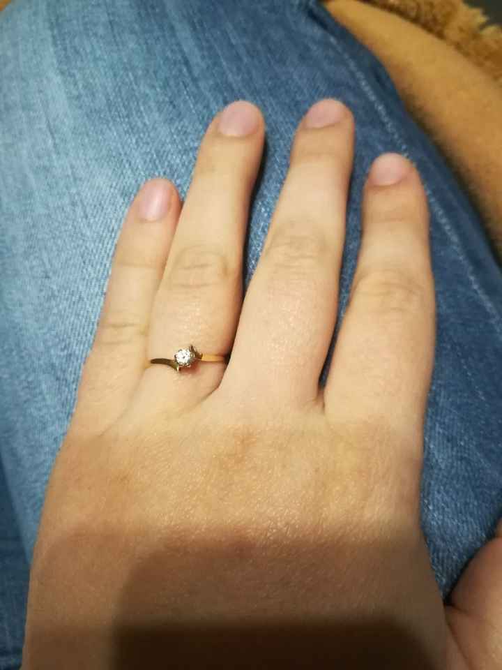 Anel de noivado: mostra o teu 😍 - 1