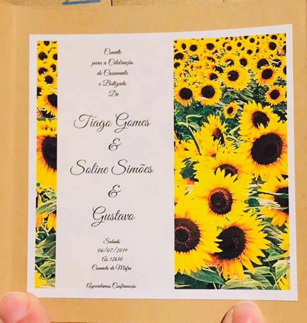 Convites de Casamento e Batismo - 2
