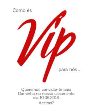 Convite Daminha