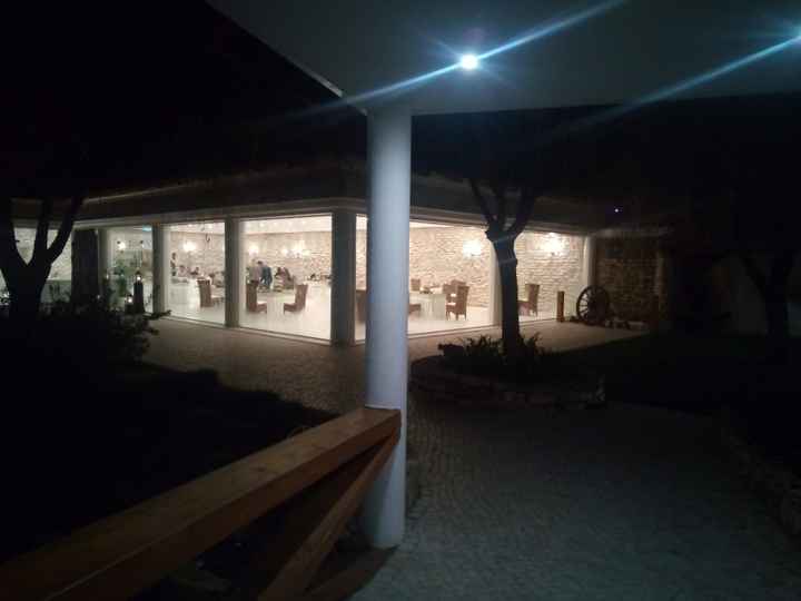 A sala vista da ponte...