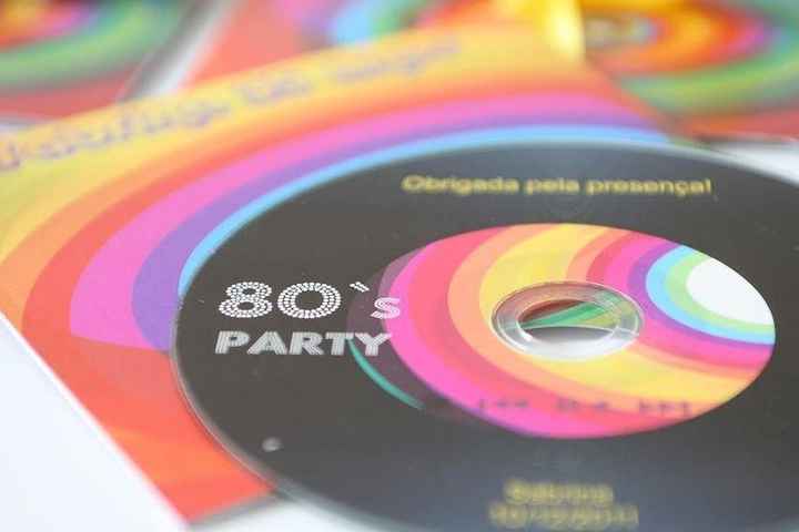Cd's com músicas escolhidas pelos noivos! (Esta era a nossa opção, mas a maior parte das pessoas já 
