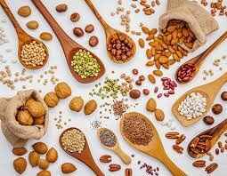 Invista em alimentos fibrosos