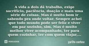 A dois sabe sempre tão melhor!