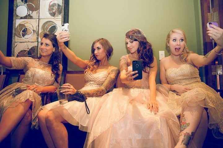 Inspirações de Fotos Noiva e Damas de Honor 👰📷👭 - 1