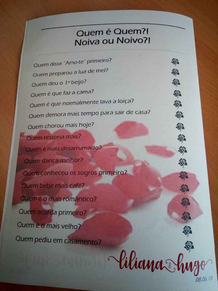 Quem é quem?! Noiva ou Noivo?!