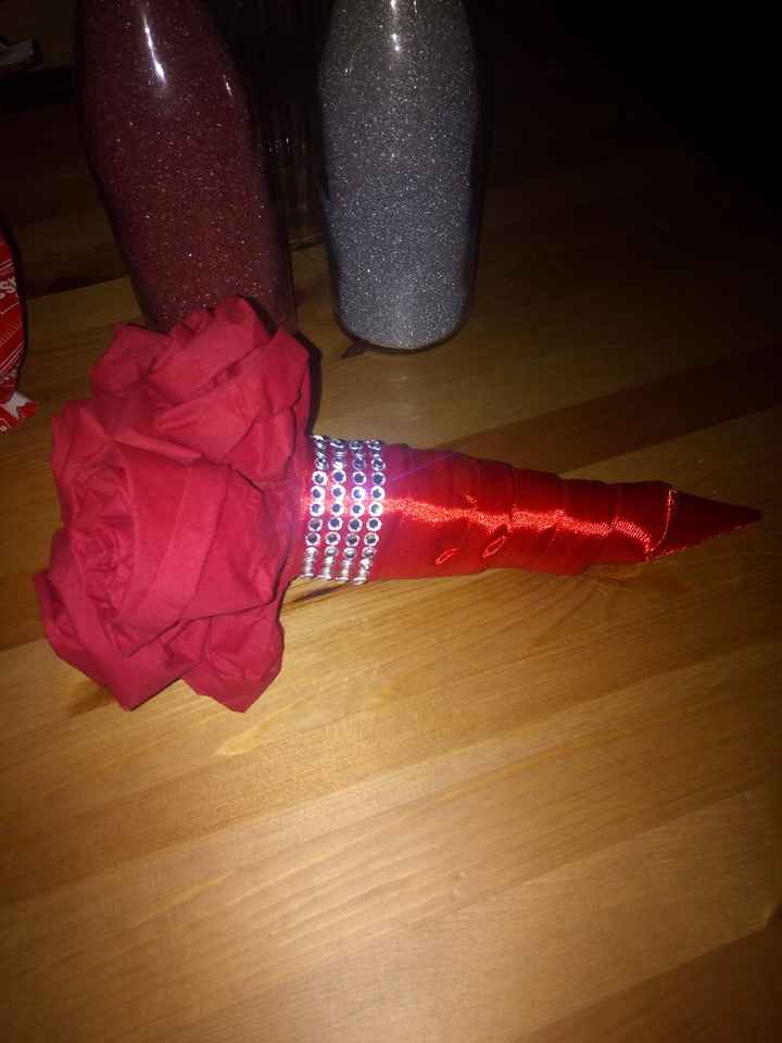 Bouquet Solteiras, rosas origami - Experiências noturnas - - 1