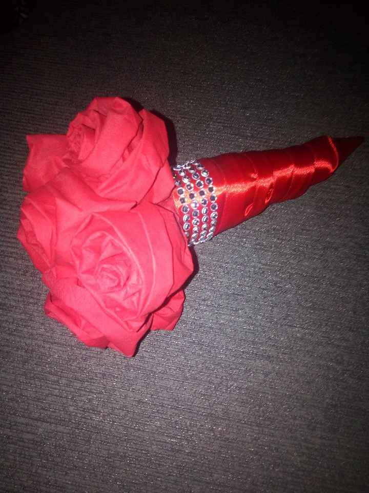 Bouquet Solteiras, rosas origami - Experiências noturnas - - 4