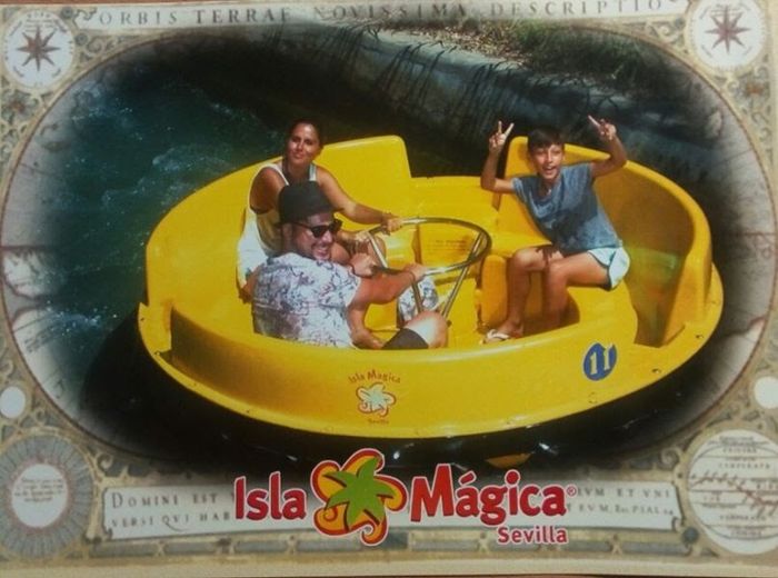 Nós em Sevilha! Isla Mágica