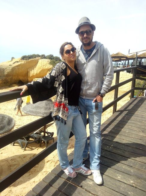 Algarve... nas "nossas" Pedras Amarelas, na Galé!