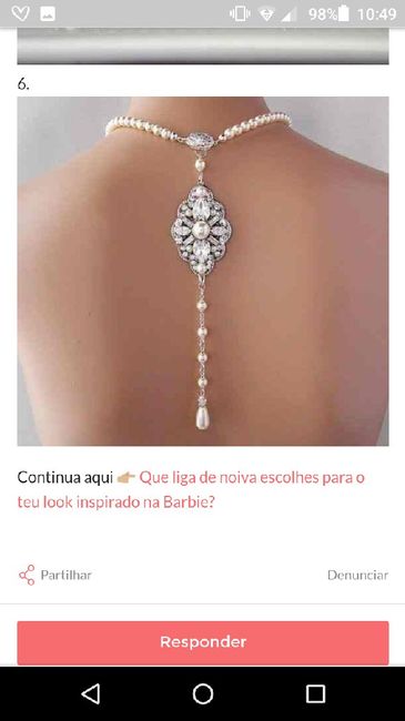 馃巰 Maioria 6 >> Barbie Noiva Sexy -liliana Saraiva 10