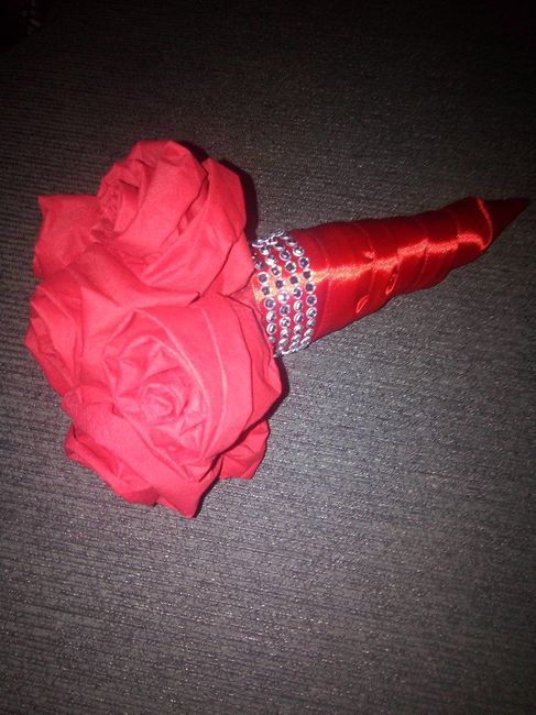 Bouquet Solteiras, rosas origami - Experiências noturnas - - 4