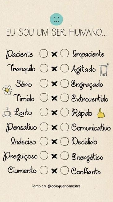 Vamos conhecer-nos melhor?! 1