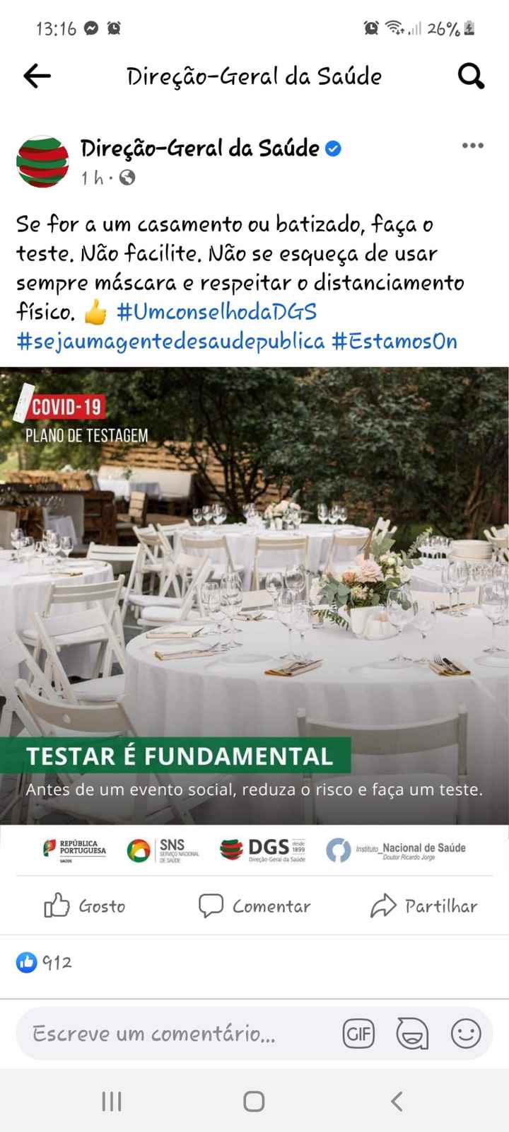 Testagem e Casamentos - 1
