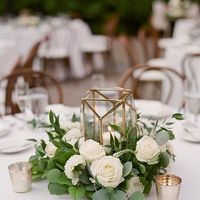 As cores do meu casamento Greenery: verde, branco e alguns apontamentos em Dourado ❤ - 5