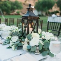 As cores do meu casamento Greenery: verde, branco e alguns apontamentos em Dourado ❤ - 7