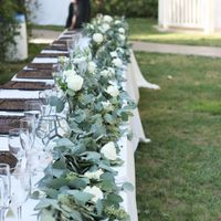 As cores do meu casamento Greenery: verde, branco e alguns apontamentos em Dourado ❤ - 8