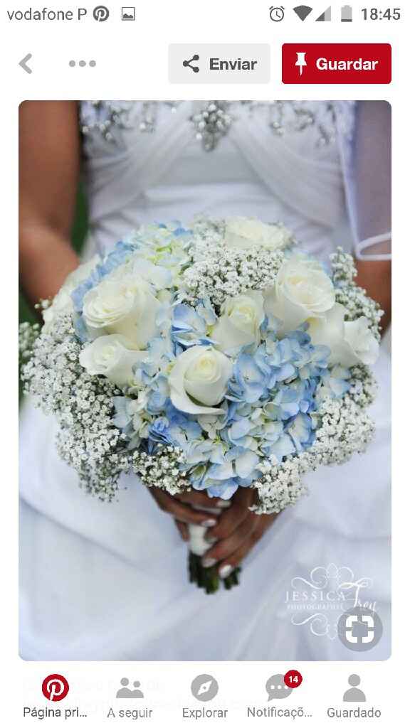 Desafio das Cores - Casamento Azul: bouquet - 3