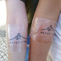 Tatuagens em casal: Faziam? - 1