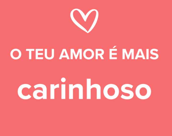 o amor de Mericia e carinhoso - 1