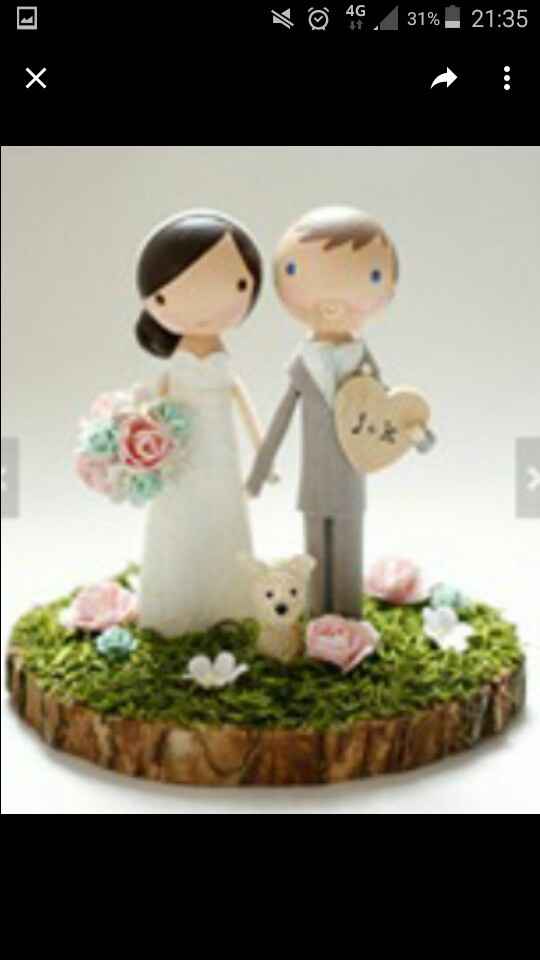 Bonecos topo do bolo - 1