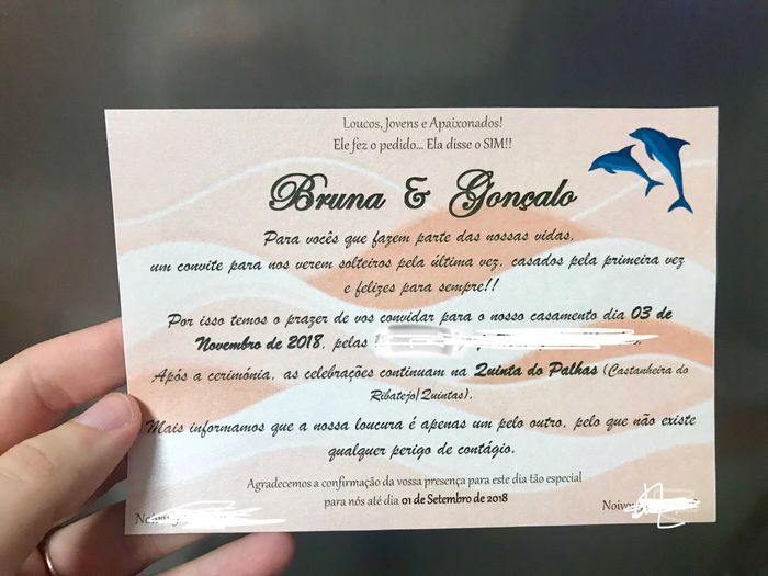  Mais um check ✔️ Convites - 2