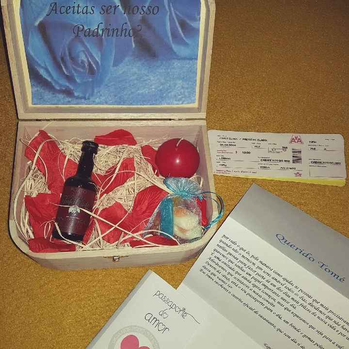  o nosso pedido oficial de padrinhos - 2