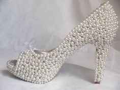 Sapato com Pérolas