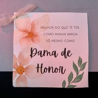 Convites Padrinhos, Damas e Damos - 3
