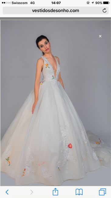 Vestido colorido - 1