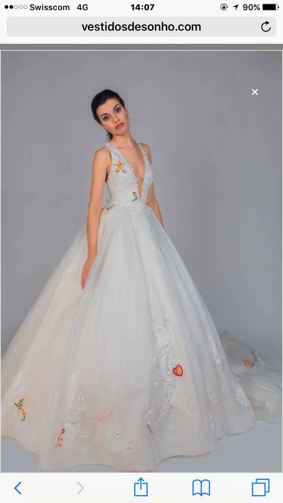 Vestido colorido - 1
