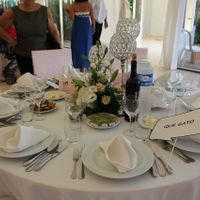mesa de casamento