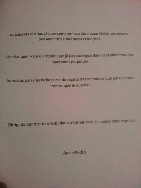 Livro de mensagens - 3