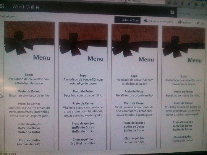Menus 
